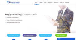 Desktop Screenshot of bluemaxcapital.com